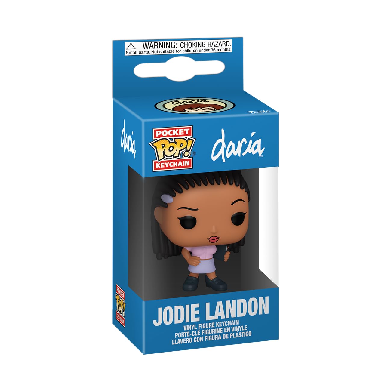 Funko POP! Keychain: Daria - Jodie Landon Novelty Keyring - Collectable Mini Figure - Stocking Filler - Gift Idea - Official Merchandise - TV Fans - Backpack Decor