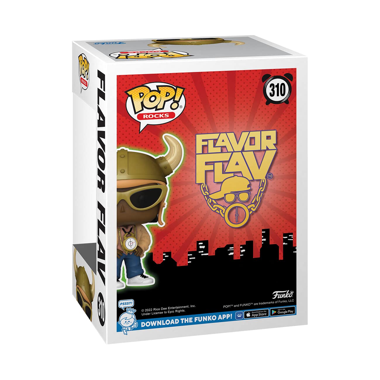 Funko POP! Rocks: Flavor Flav - Collectable Vinyl Figure - Gift Idea - Official Merchandise - Toys for Kids & Adults - Music Fans - Model Figure for Collectors and Display