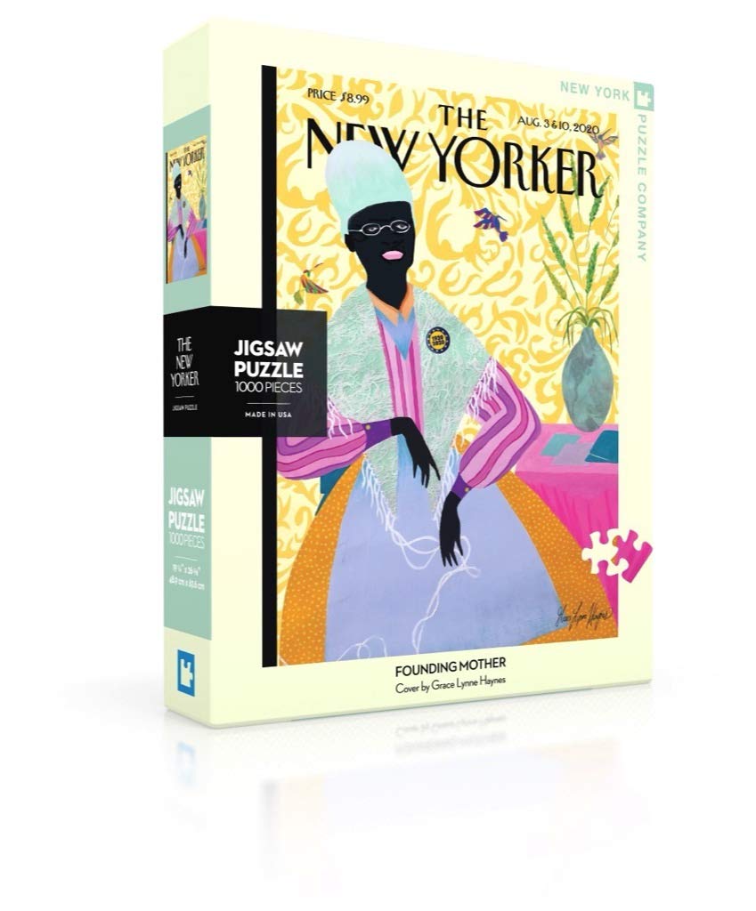 New York Puzzle Company - New Yorker Founding Mother - 1000 Piece Jigsaw Puzzle