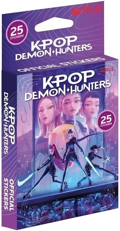 KPop Demon Hunters - Multi Pack - 5 Single Packs - 25 Stickers
