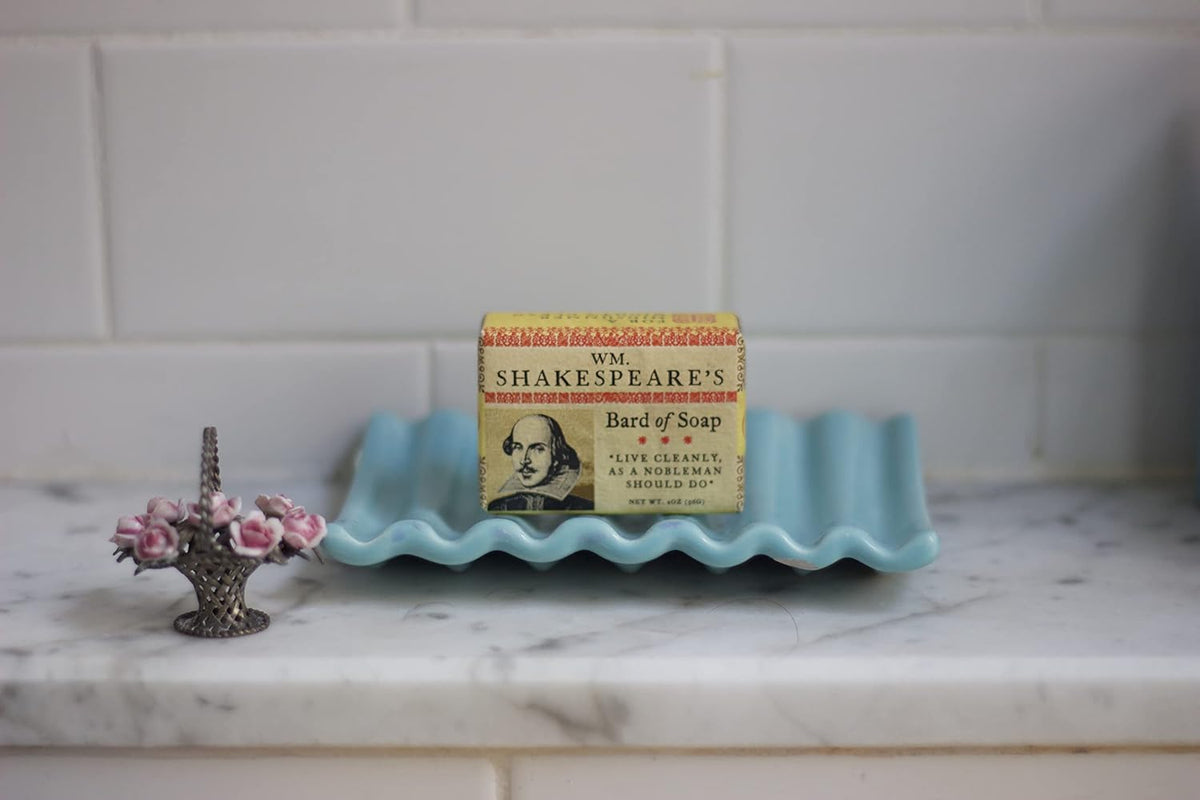 William Shakespeare's Bard of Soap - 1 Mini Bar of Soap - Made in the USA