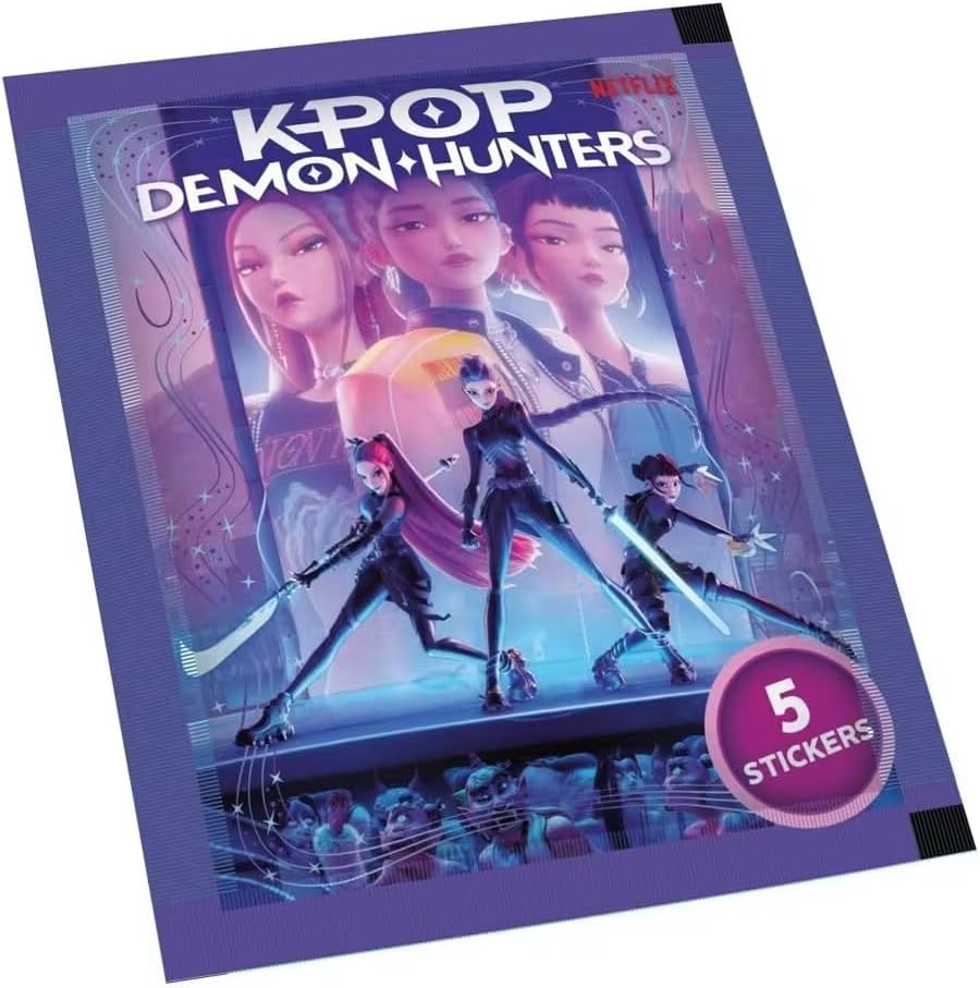 KPop Demon Hunters - Multi Pack - 5 Single Packs - 25 Stickers
