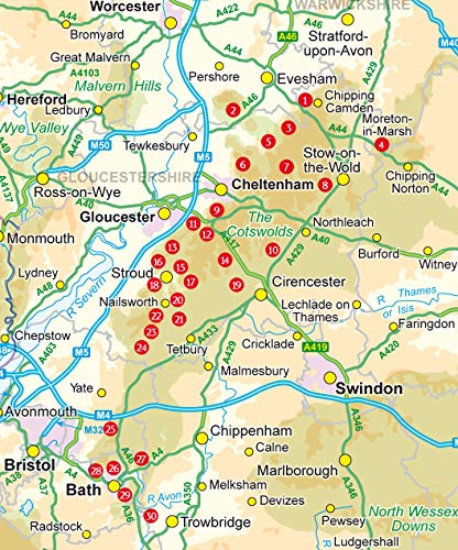 Walking in the Cotswolds: 30 circular walks in the AONB (Cicerone Guide): 30 circular walks in the Cotswolds AONB