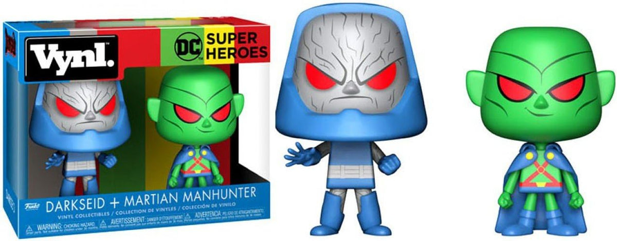 Funko 24415 "Martian Manhunter and Darkseid Pop Vinyl Figure, 4 Inch (Used - Like New)