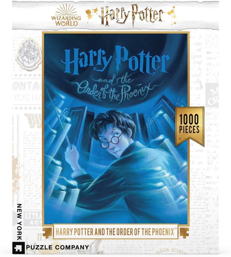New York Puzzle Company - Harry Potter Order of the Phoenix - 1000 Piece Jigsaw Puzzle