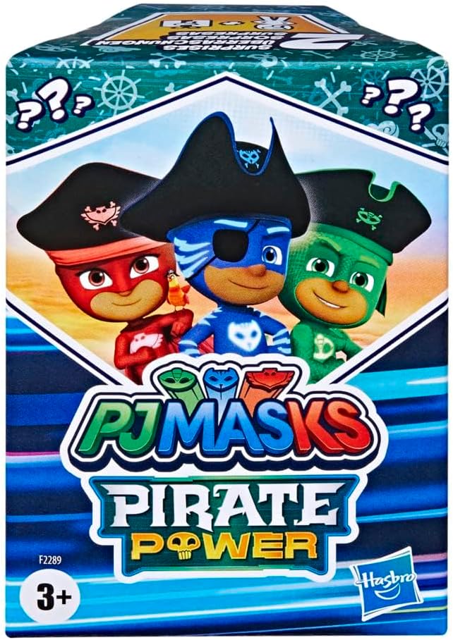 PJ Masks Surprise Box Pirate Series, Preschool Toy, Surprise Collection Box with Figure and Accessories for Kids from 3,