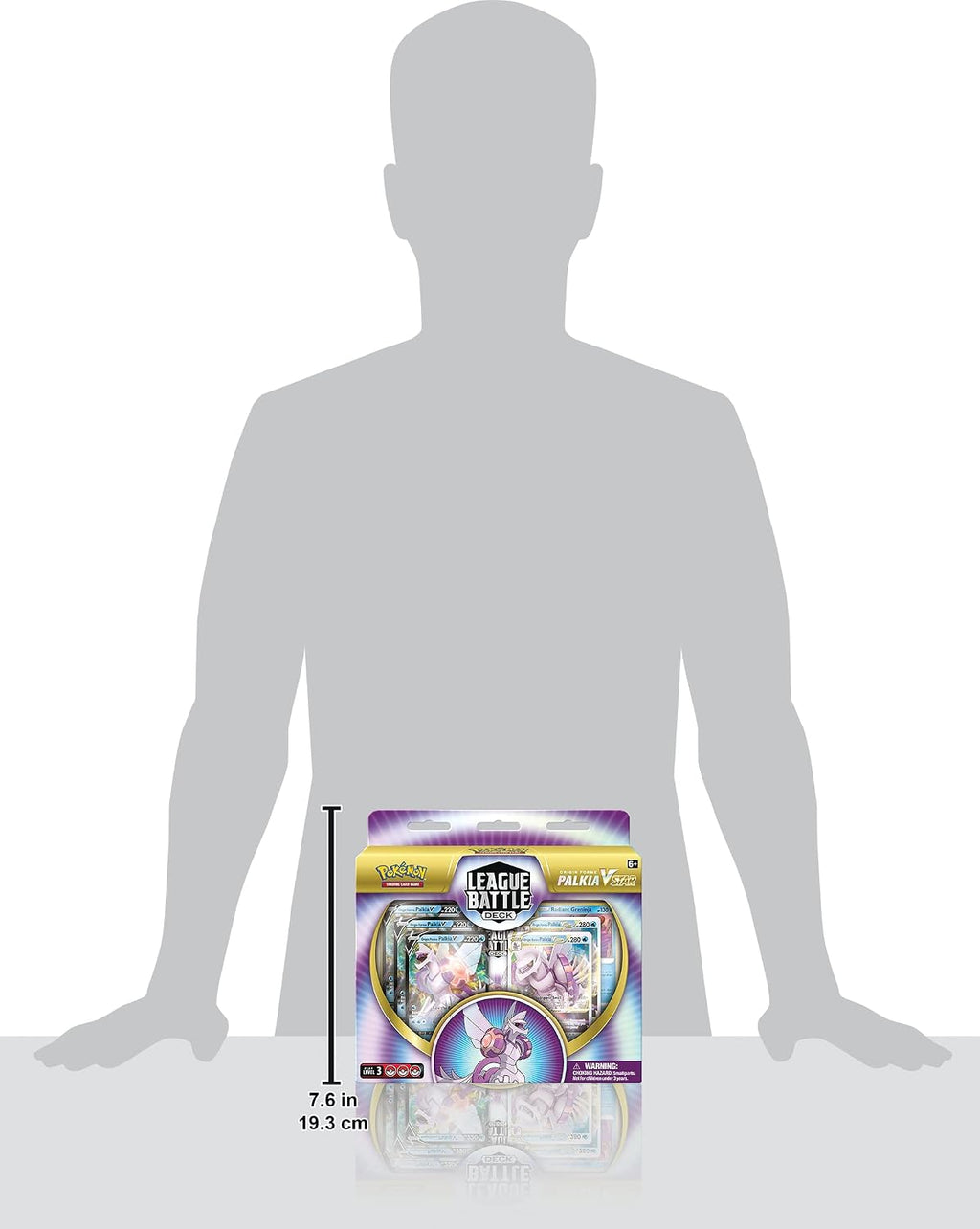 Pokémon TCG: Origin Forme Palkia VSTAR League Battle Deck (60-Card Ready-to-Play Deck, 3 Foil V Cards & 2 Foil VSTAR Car