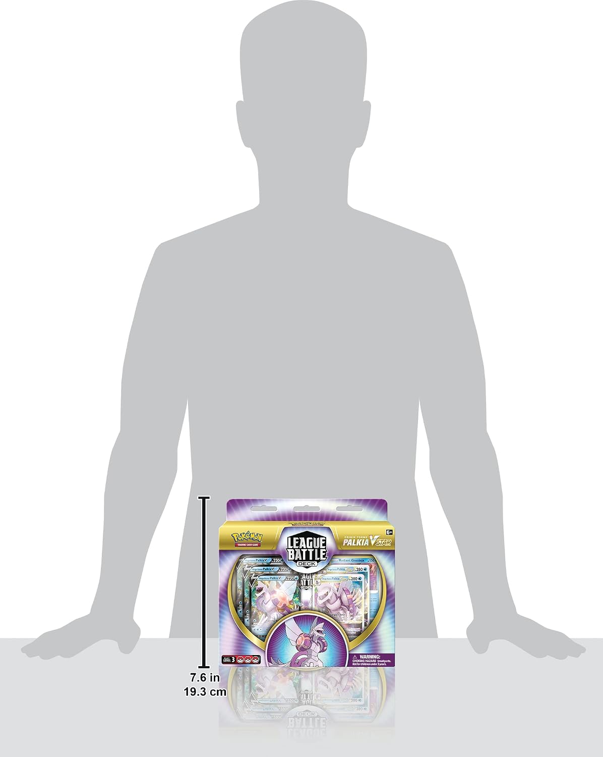 Pokémon TCG: Origin Forme Palkia VSTAR League Battle Deck (60-Card Ready-to-Play Deck, 3 Foil V Cards & 2 Foil VSTAR Car