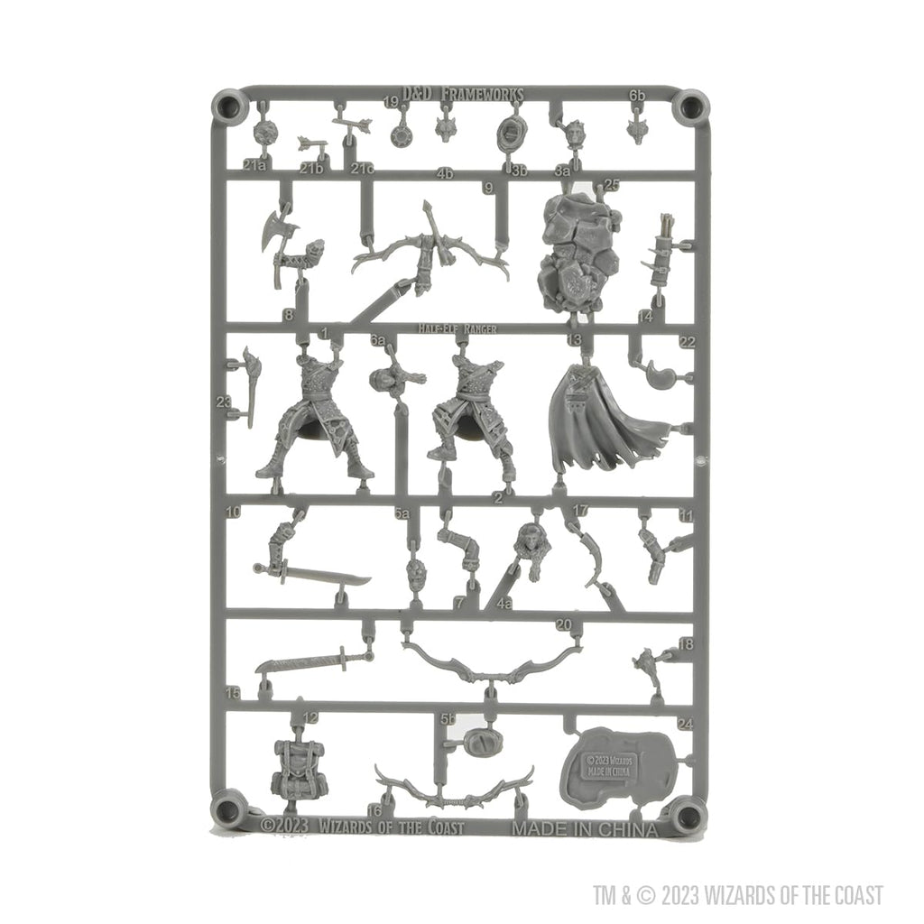 WizKids Male Half-Elf Ranger: D&D Frameworks (W2A)