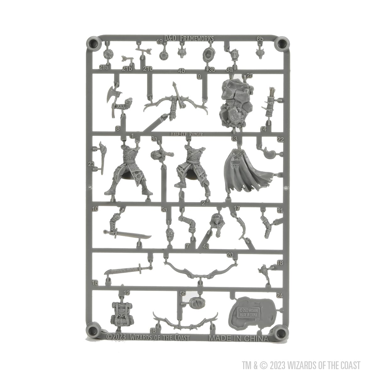 WizKids Male Half-Elf Ranger: D&D Frameworks (W2A)