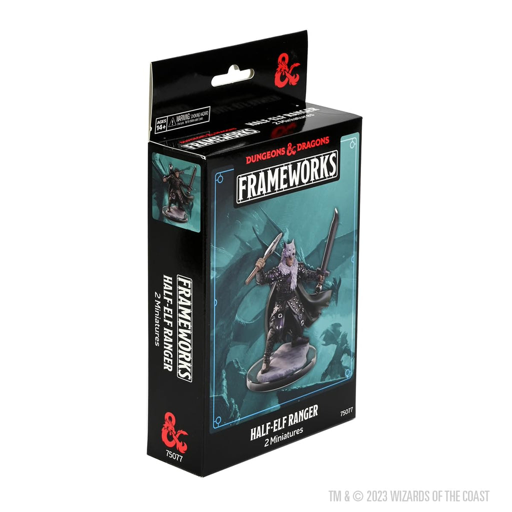 WizKids Male Half-Elf Ranger: D&D Frameworks (W2A)