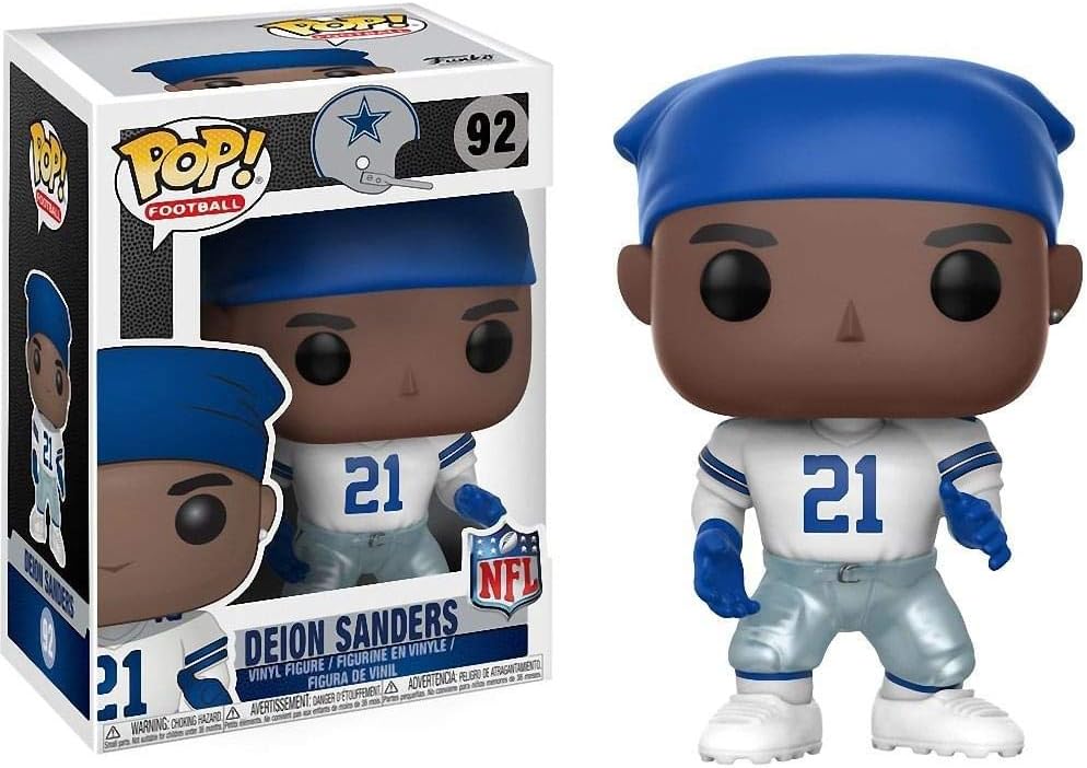 Funko POP! Vinyl Figure NFL Cowboys Home Deion Sanders - NFL Legends - Collectable Vinyl Figure - Gift Idea - Official M