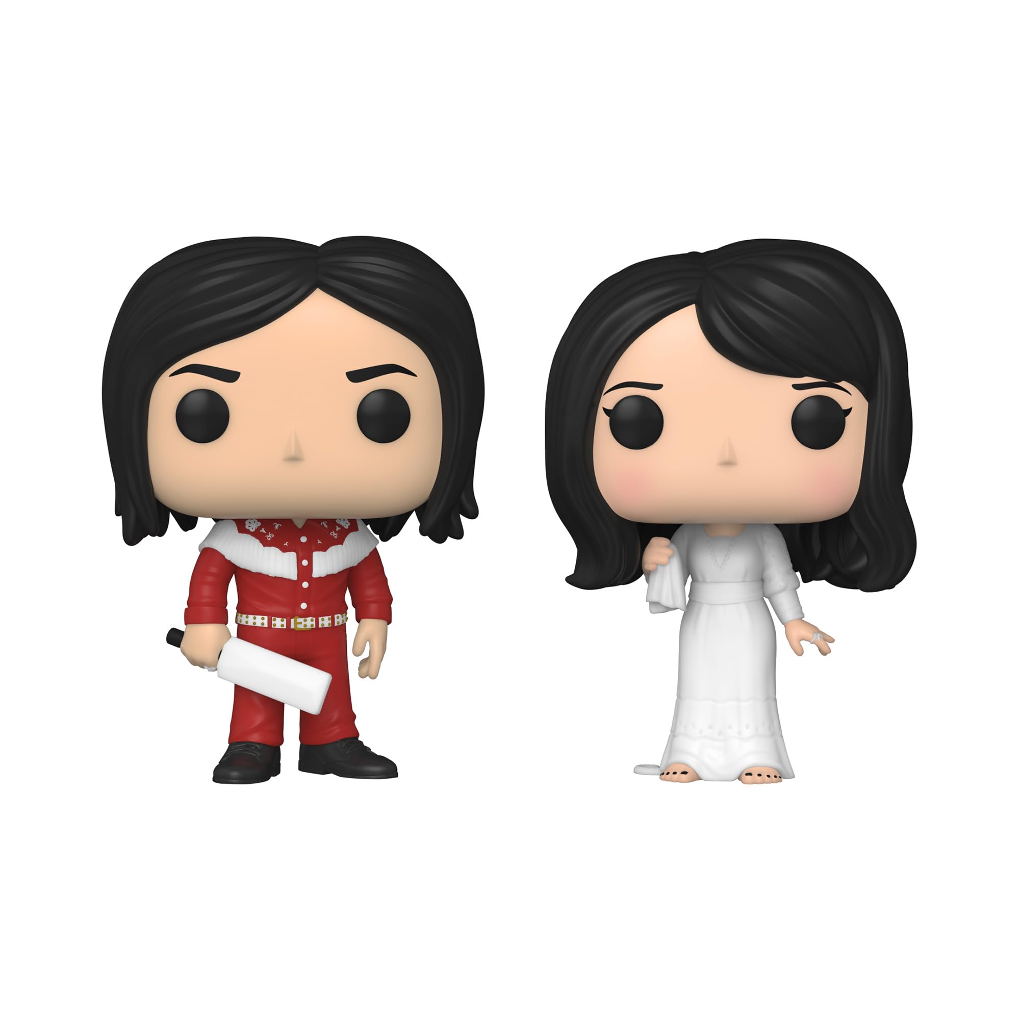 Funko POP! Rocks: the Meg White Stripes 2pk - Collectable Vinyl Figure - Gift Idea - Official Merchandise - Toys for Kids & Adults - Music Fans - Model Figure for Collectors and Display