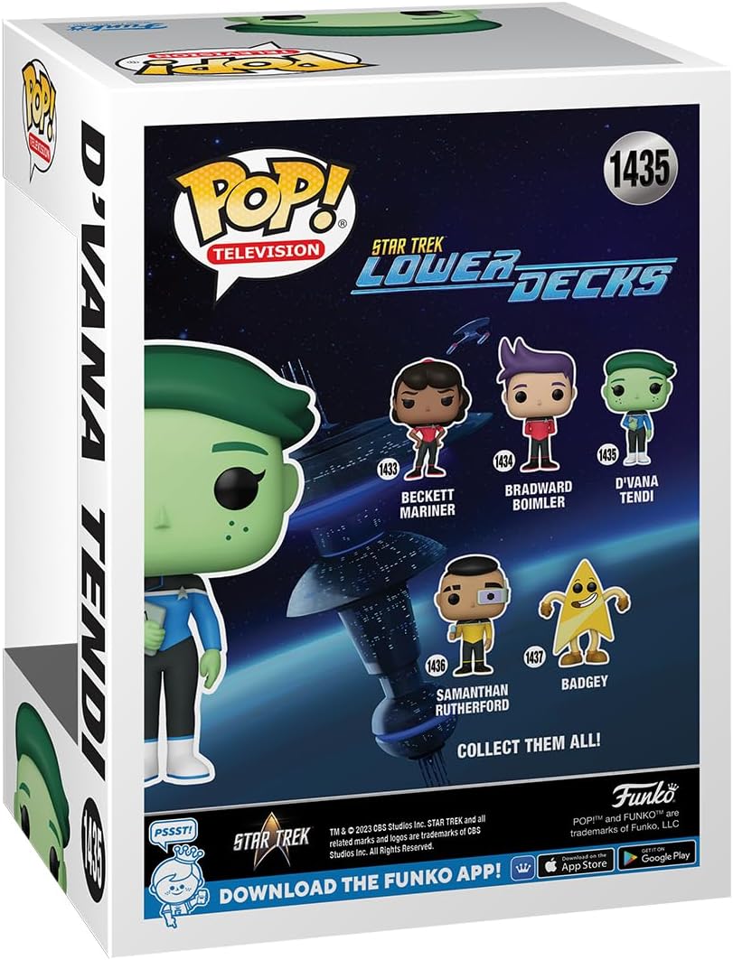 Funko Pop! TV: Star Trek LD - D'vana Tendi - Collectable Vinyl Figure - Gift Idea - Official Merchandise - Toys for Kids