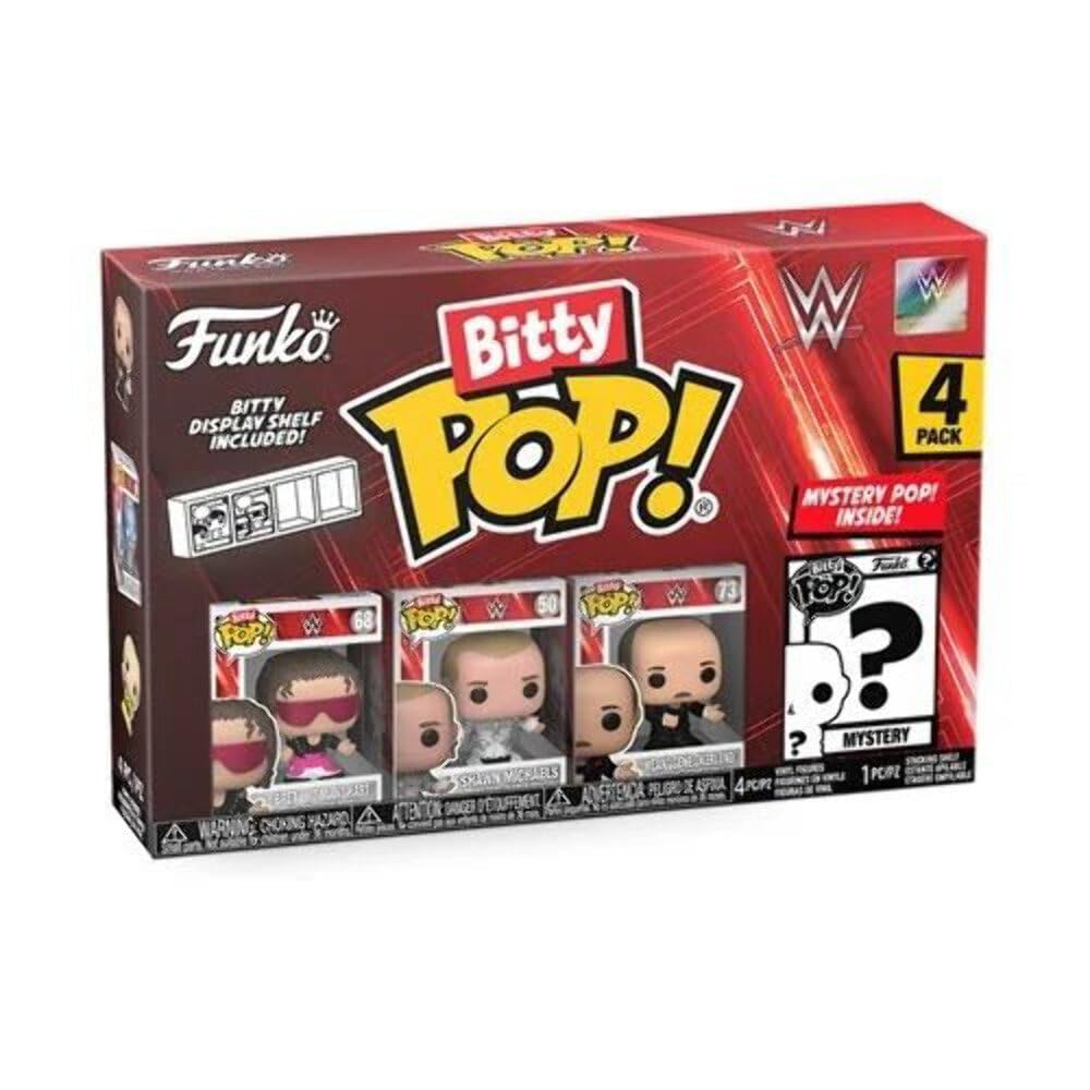 Funko Bitty POP! WWE Razor Ramon 4-pack Vinyl Figures One Size