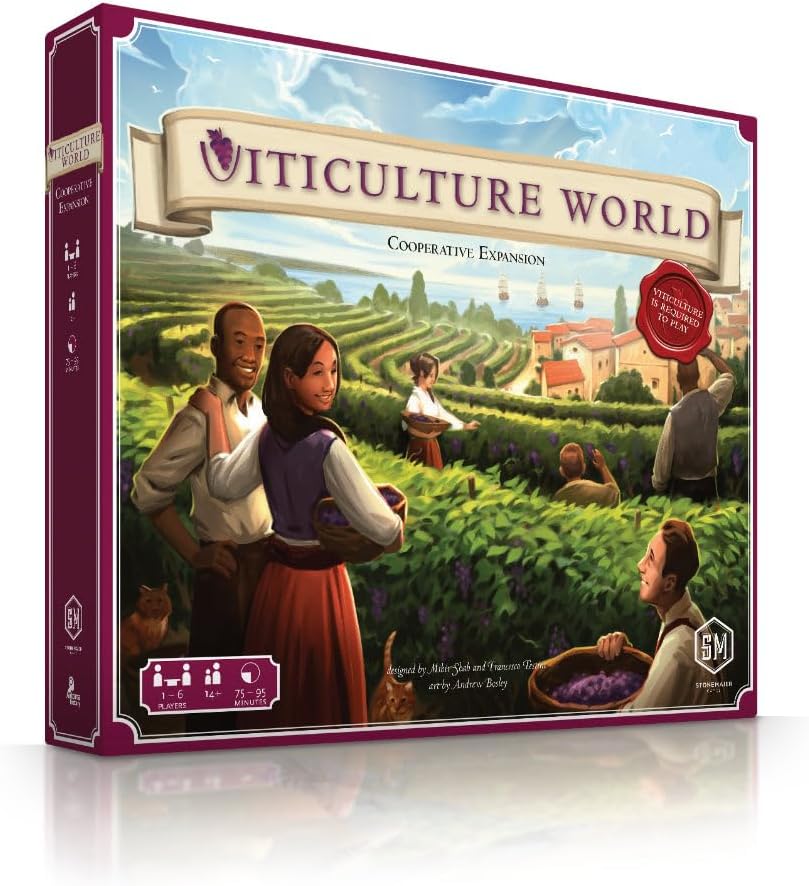 Stonemaier Games Viticulture World: Cooperative Expansion (STM110)