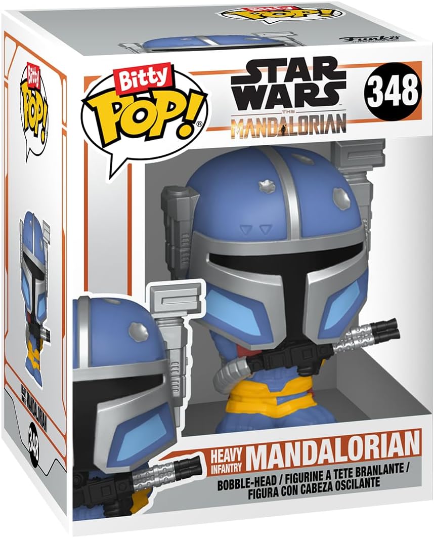POP Funko Bitty 4 Pack: Star Wars: The Mandalorian - The Armorer & More