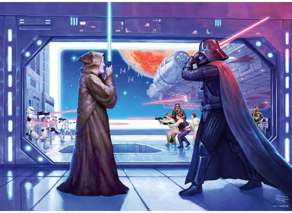 Schmidt Spiele Thomas Kinkade: Disney Star Wars The Mandalorian - Childs Play (1000pc)