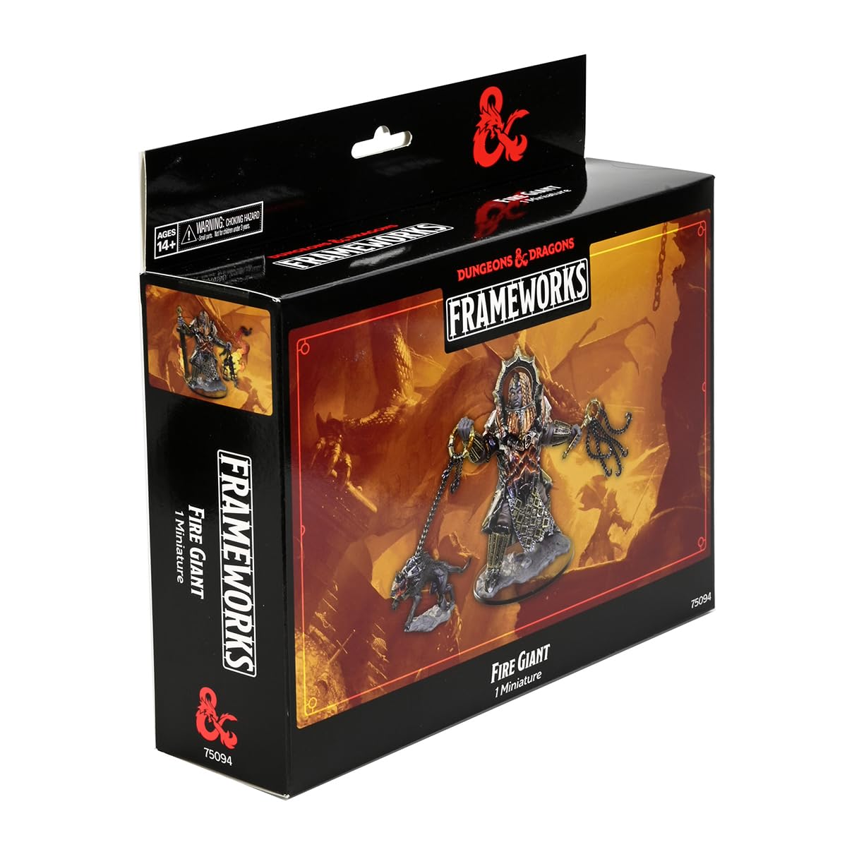 WizKids D&D Frameworks: Fire Giant - Miniature Figure
