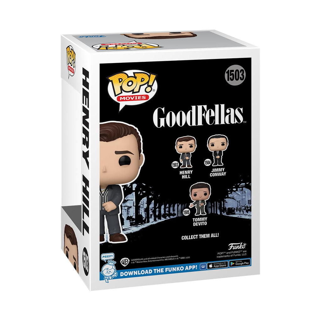 Funko Pop! Movies: Goodfellas - Henry Hill - Goodfellas 1990 - Collectable Vinyl Figure - Gift Idea - Official Merchandise - Toys for Kids & Adults - Movies Fans - Model Figure for Collectors