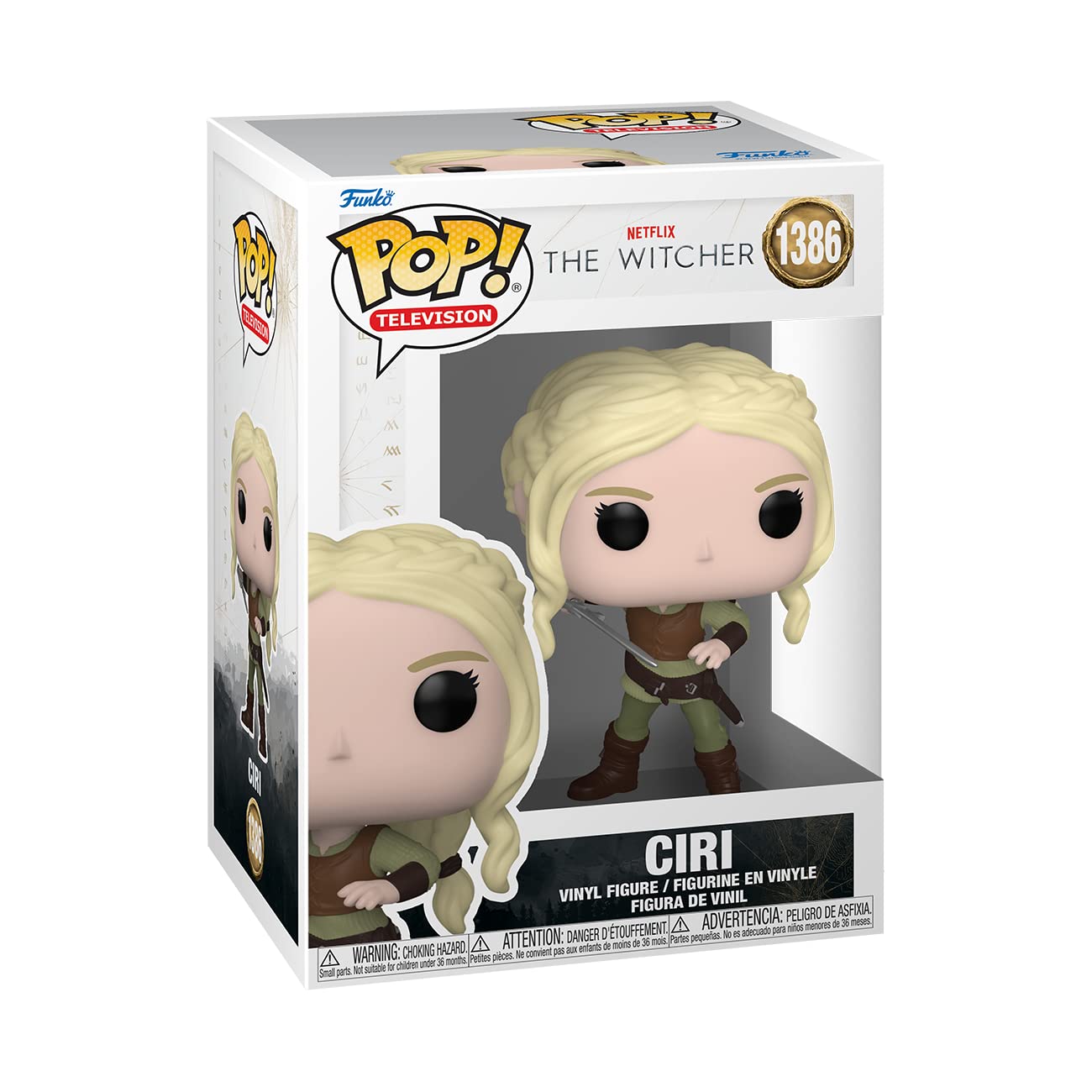 Funko POP! TV: Witcher - Ciri - (SZN 3) - the Witcher - Collectable Vinyl Figure - Gift Idea - Official Merchandise - Toys for Kids & Adults - TV Fans - Model Figure for Collectors and Display