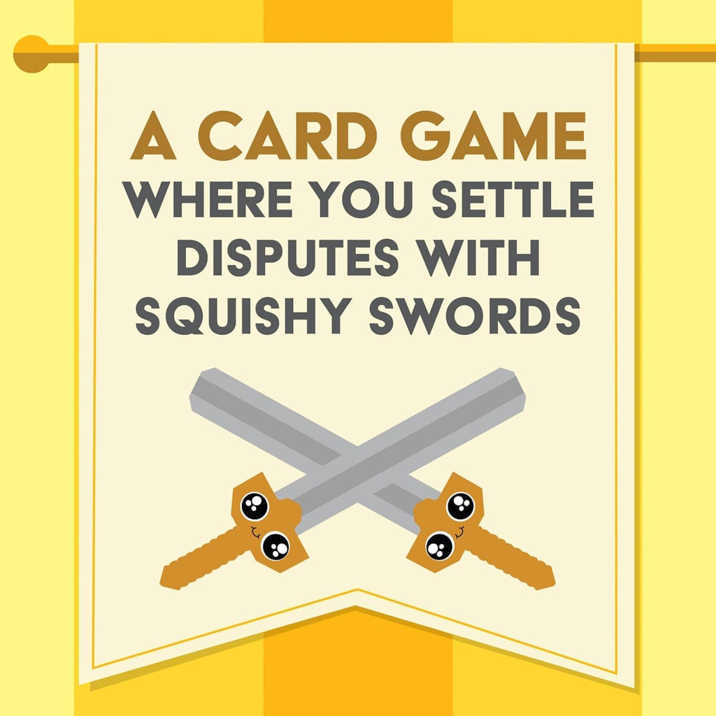 Exploding Kittens Let’s Hit Each Other with Fake Swords 3-6 Players - Ages 7+ - 15 Minutes to Play - A Sword Fighting Card Game - Party Game for Kids & Family Night
