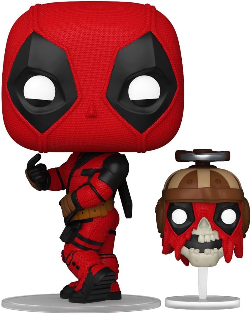 POP Funko Buddy: Deadpool & Wolverine - Deadpool with Headpool