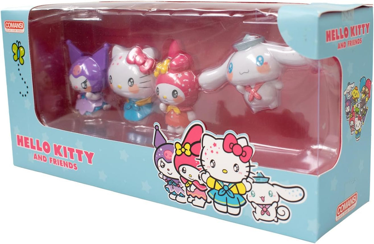 Comansi Set of 4 Hello Kitty and Friends Figurines (6 cm)