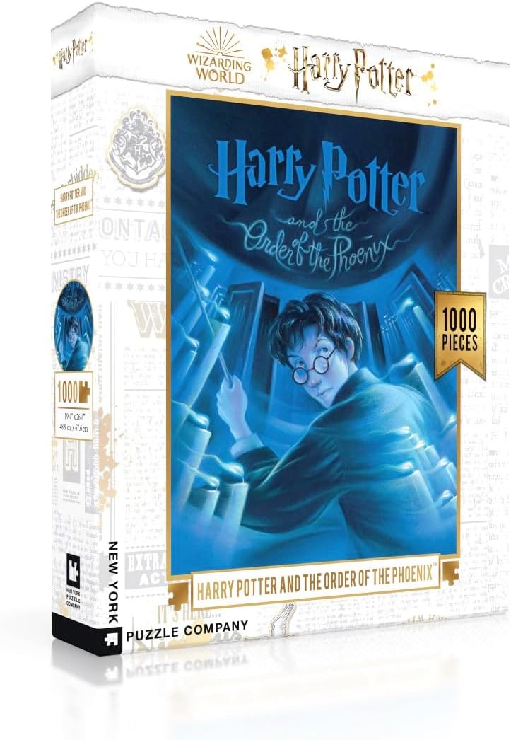 New York Puzzle Company - Harry Potter Order of the Phoenix - 1000 Piece Jigsaw Puzzle