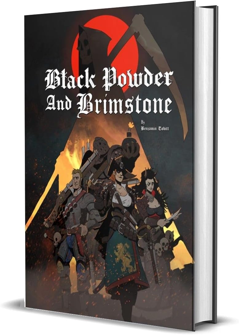 Free League Black Powder & Brimstone Core Rulebook: Grimdark Folk Horror TTRPG with Dark Magic & Chaos