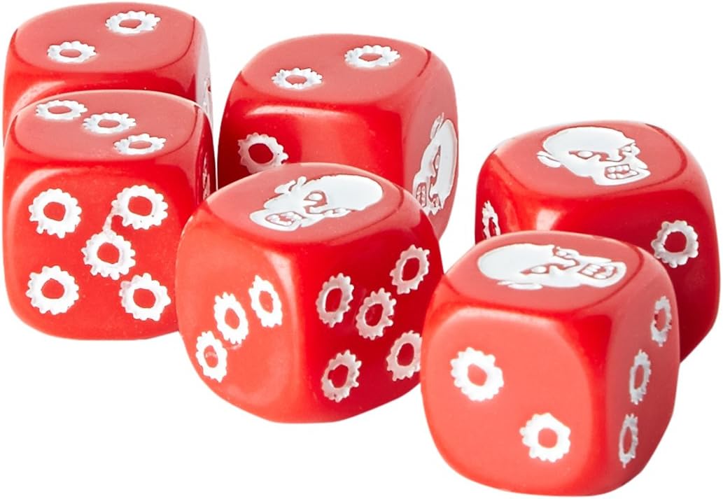 Cool mini or emergency GUG0035 Zombicide season 3 Red dice