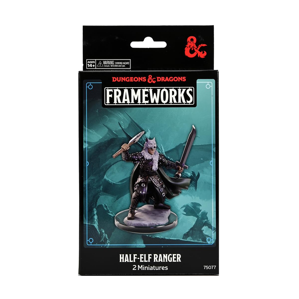 WizKids Male Half-Elf Ranger: D&D Frameworks (W2A)