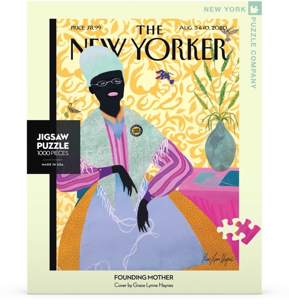 New York Puzzle Company - New Yorker Founding Mother - 1000 Piece Jigsaw Puzzle