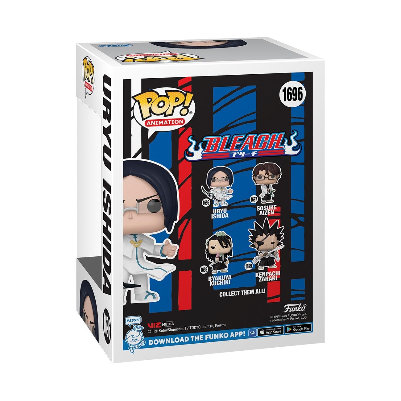 Funko POP! Animation: BLEACH - Uryu Ishida - 1/6 Odds for Rare Chase Variant - Bleach - Collectable Vinyl Figure - Gift Idea - Official Merchandise - Toys for Kids & Adults - Anime Fans