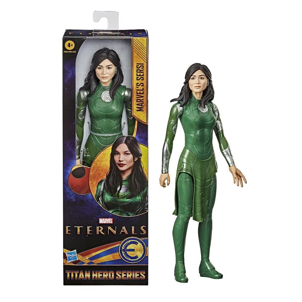 Marvel Hasbro The Eternals Titan Hero Series 12-Inch Sersi Action Figure Toy, Inspired by The Eternals Movie, for Kids Ages 4 and Up