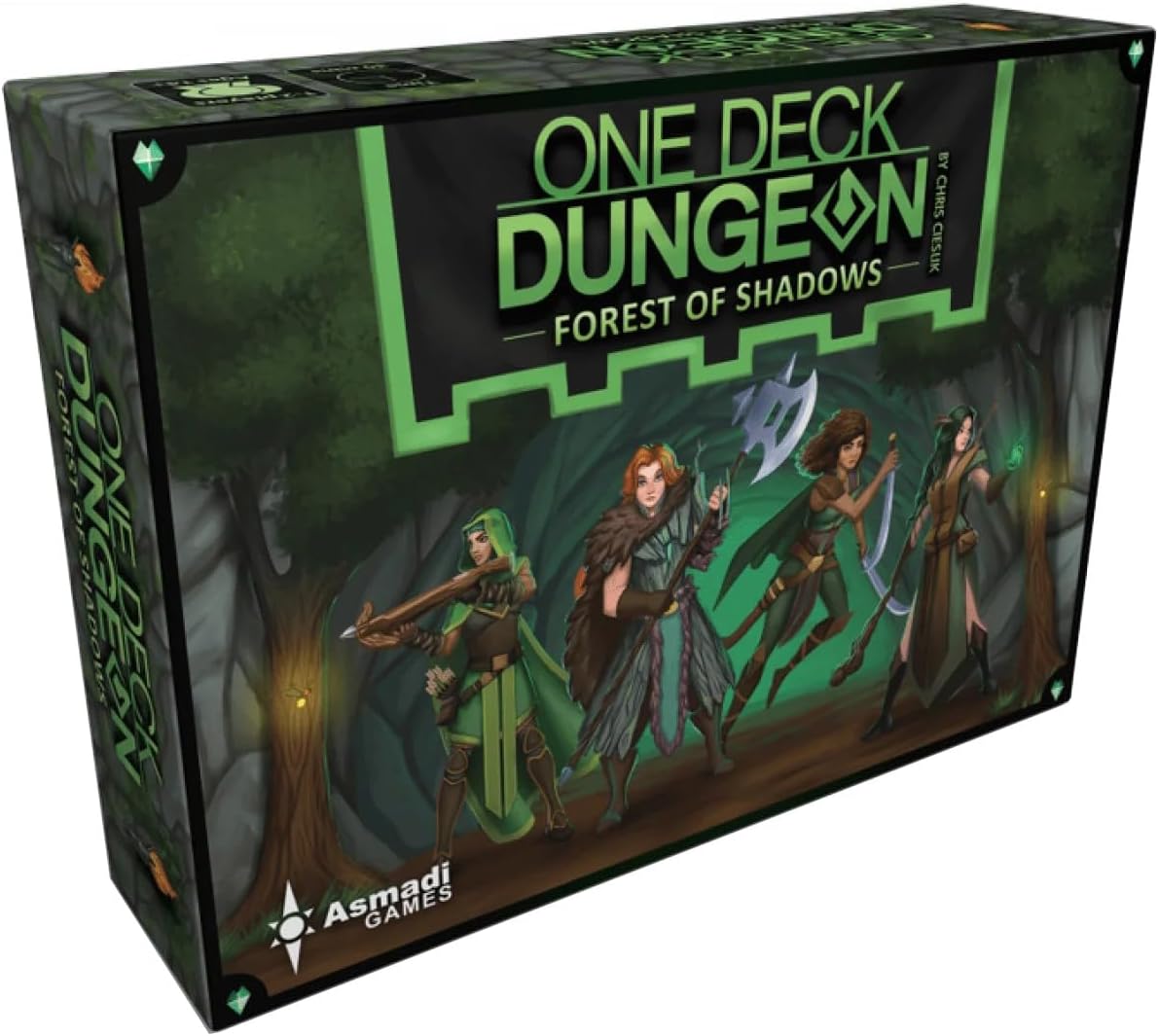 Asmadi Games One Deck Dungeon - Forest of Shadows Game