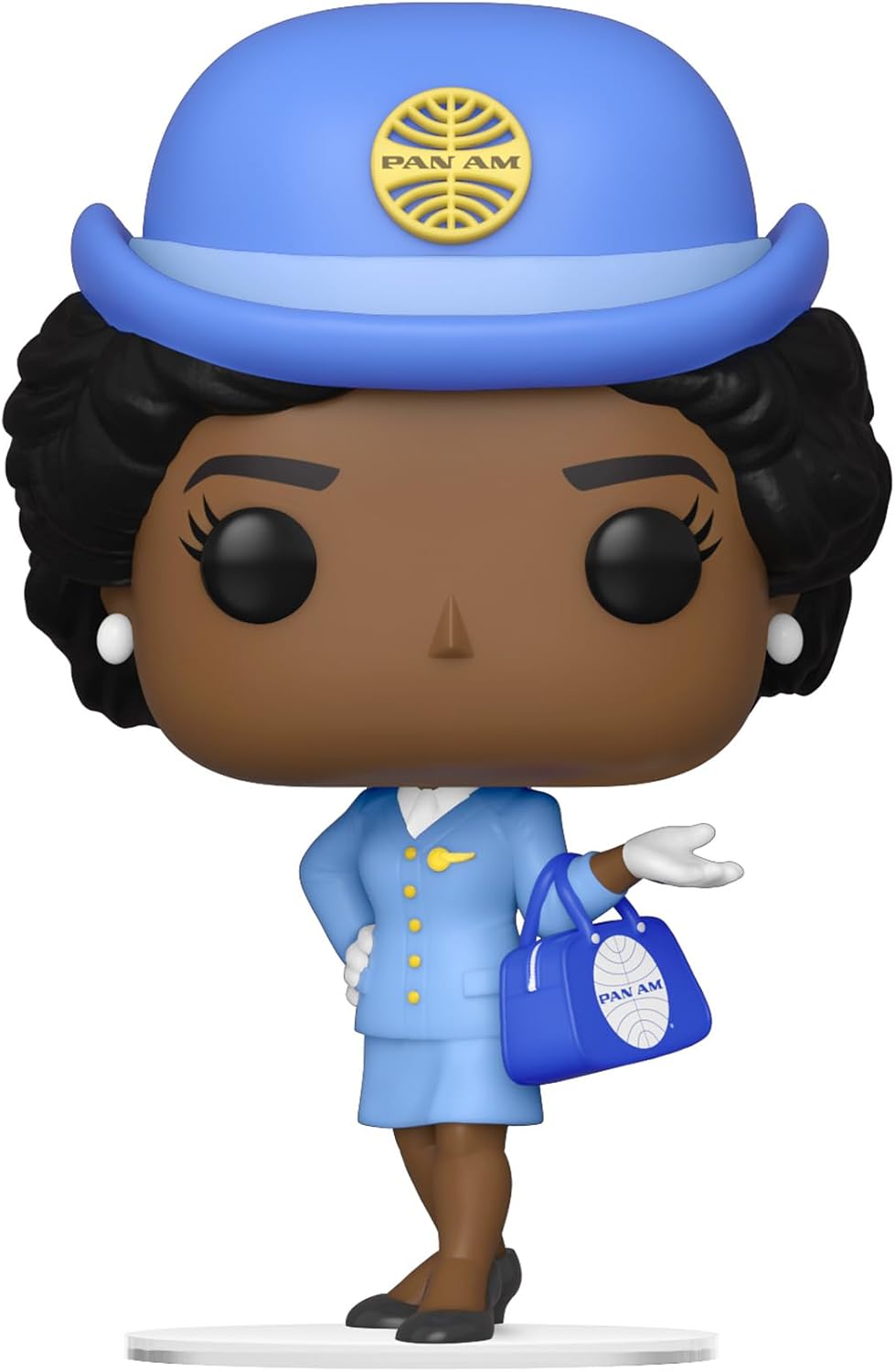 Funko POP! Ad Icons: Pan Am Stewardess Am - Stewardess - Blue Bag - Pan-Am - Collectable Vinyl Figure - Gift Idea - Offi