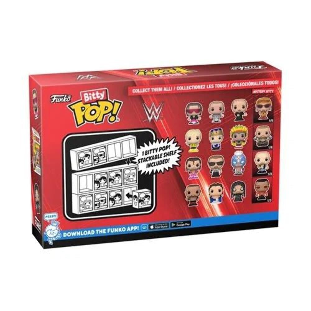 Funko Bitty POP! WWE Undertaker 4-pack Vinyl Figures One Size