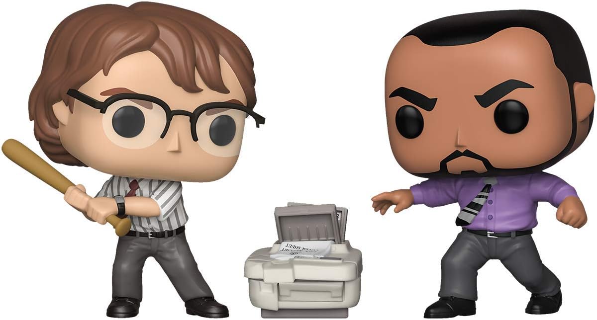 Alles Routine Office Space ECCC 2019 - Office Space Michael Bolton and Samir (2 Pack) Vinyl Figure Funko Pop! Standard