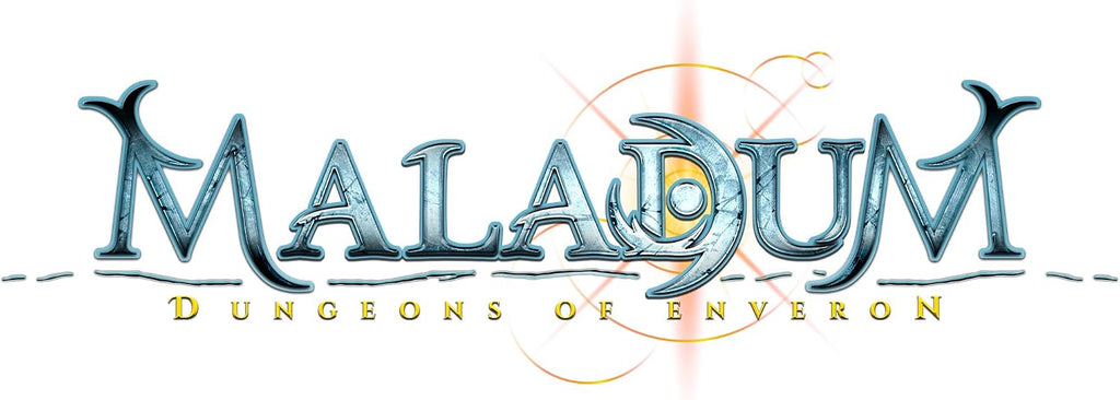 Battle Systems Maladum Dungeons of Enveron Dice - Fantasy Dungeon Crawler Game Immersive Terrain Solo, Co-op and Adversa