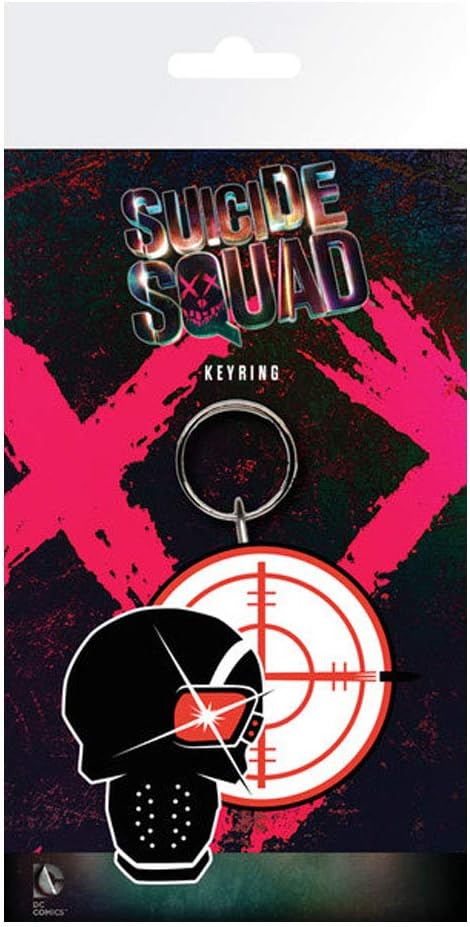 DC Comics Suicide Squad, Deadshot Skull, Keyring