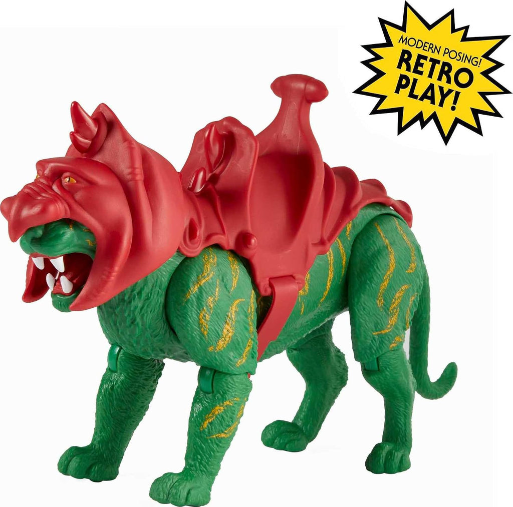 Masters of the Universe Origins Battle Cat Action Figure, He-Man's Tiger-Like Eternian Creature - MOTU , Gift for Kids A