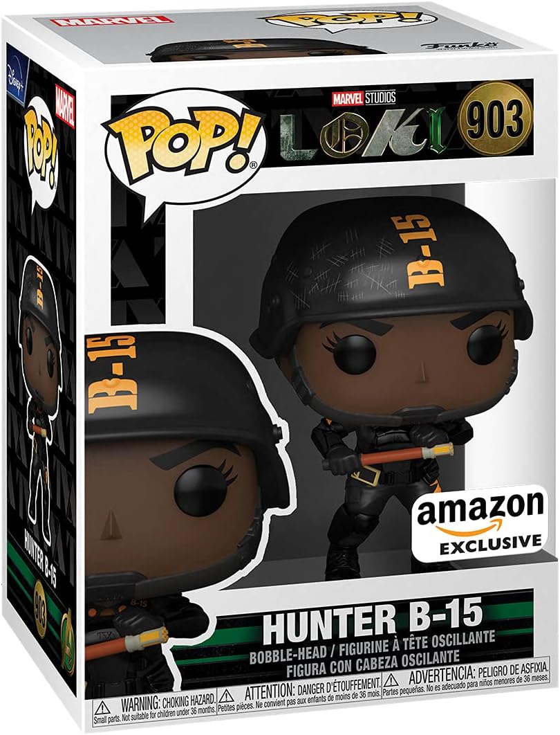 Funko POP! Marvel: Loki - Hunter B-15 - Amazon Exclusive