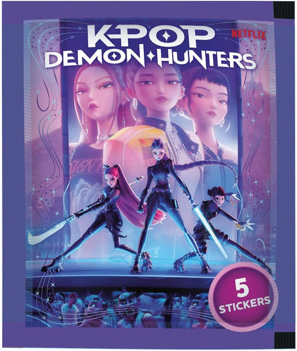 KPop Demon Hunters - Album + 5 X Packs