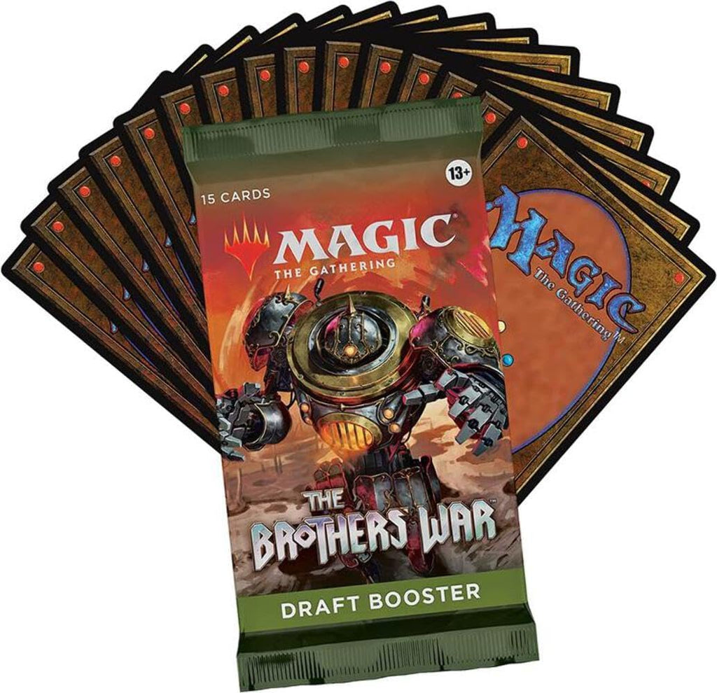 MtG Trading Card Game Brothers War DRAFT Booster Pack (15 Cards)