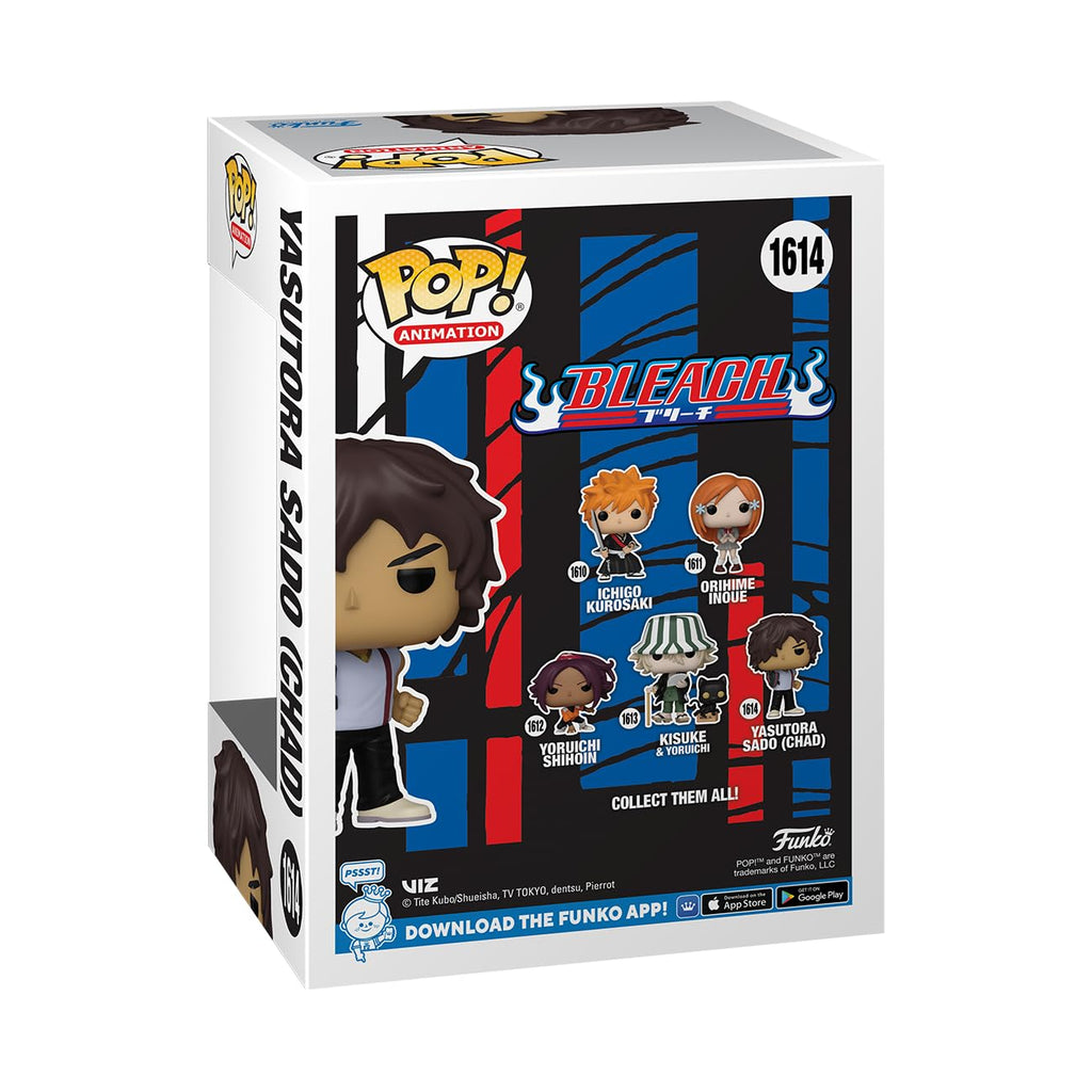 Funko POP! Animation: BLEACH - Yasutora Sado - Bleach - Collectable Vinyl Figure - Gift Idea - Official Merchandise - Toys for Kids & Adults - Anime Fans - Model Figure for Collectors and Display