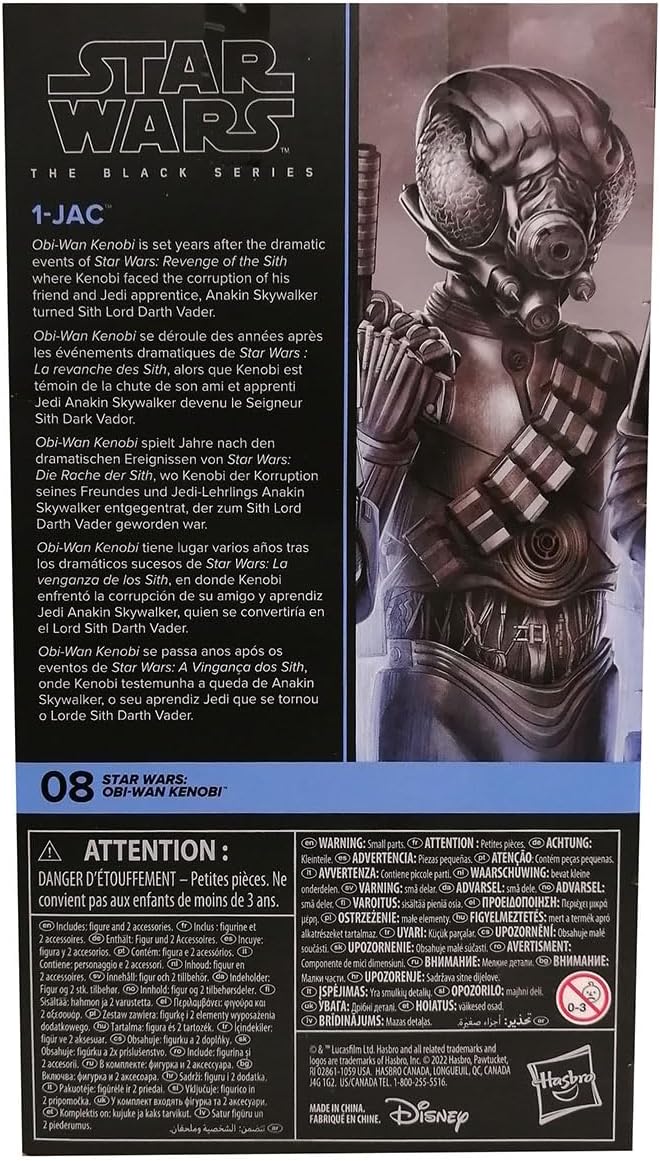 Star Wars The Black Series 1-JAC Obi Wan Kenobi - 15 cm