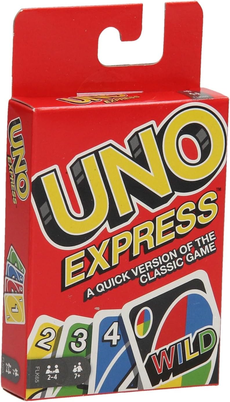 Mattel Games UNO Express - A Quick Version of The Classic Game