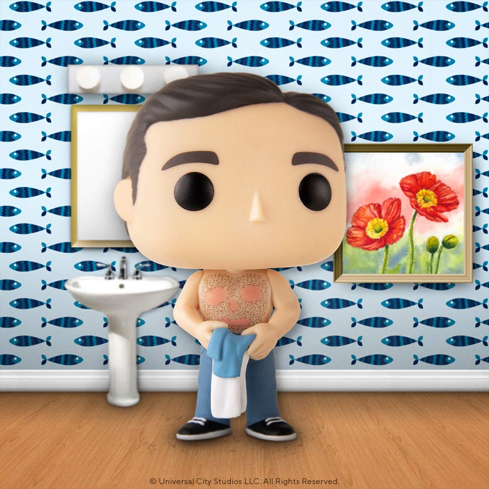 Funko POP! Movies: 40 Year Old Virgin - Andy Stilzer Waxed - Collectable Vinyl Figure - Gift Idea - Official Merchandise - Toys for Kids & Adults - Movies Fans - Model Figure for Collectors