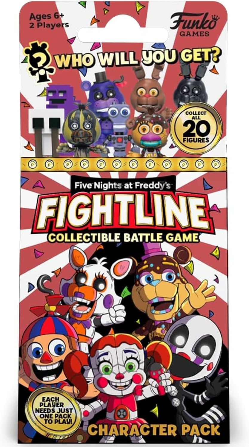 FUNKO GAMES Five Nights at Freddies Fightline - Battle Booster Pack of 5